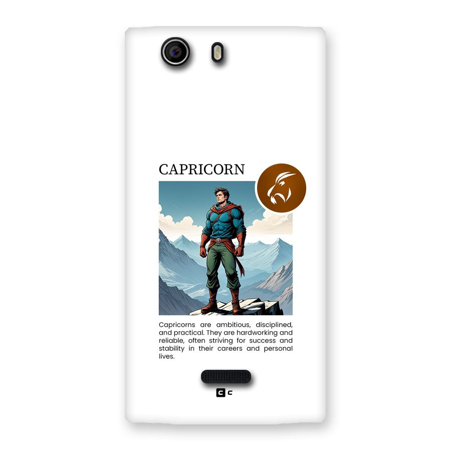 Clever Capricorn Back Case for Canvas Nitro 2 E311