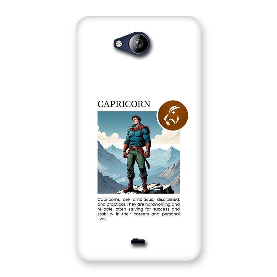 Clever Capricorn Back Case for Canvas Play Q355