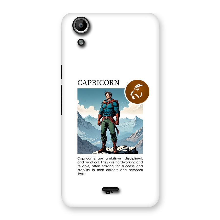 Clever Capricorn Back Case for Canvas Selfie Lens Q345