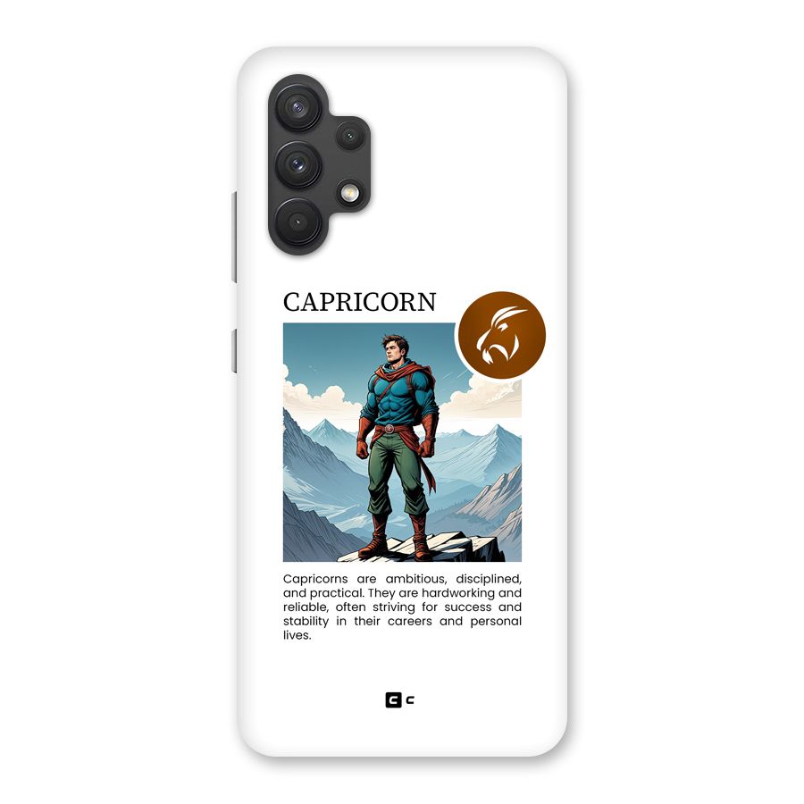 Clever Capricorn Back Case for Galaxy A32