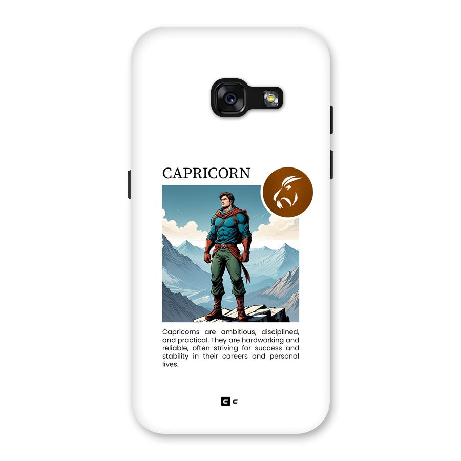 Clever Capricorn Back Case for Galaxy A3 (2017)