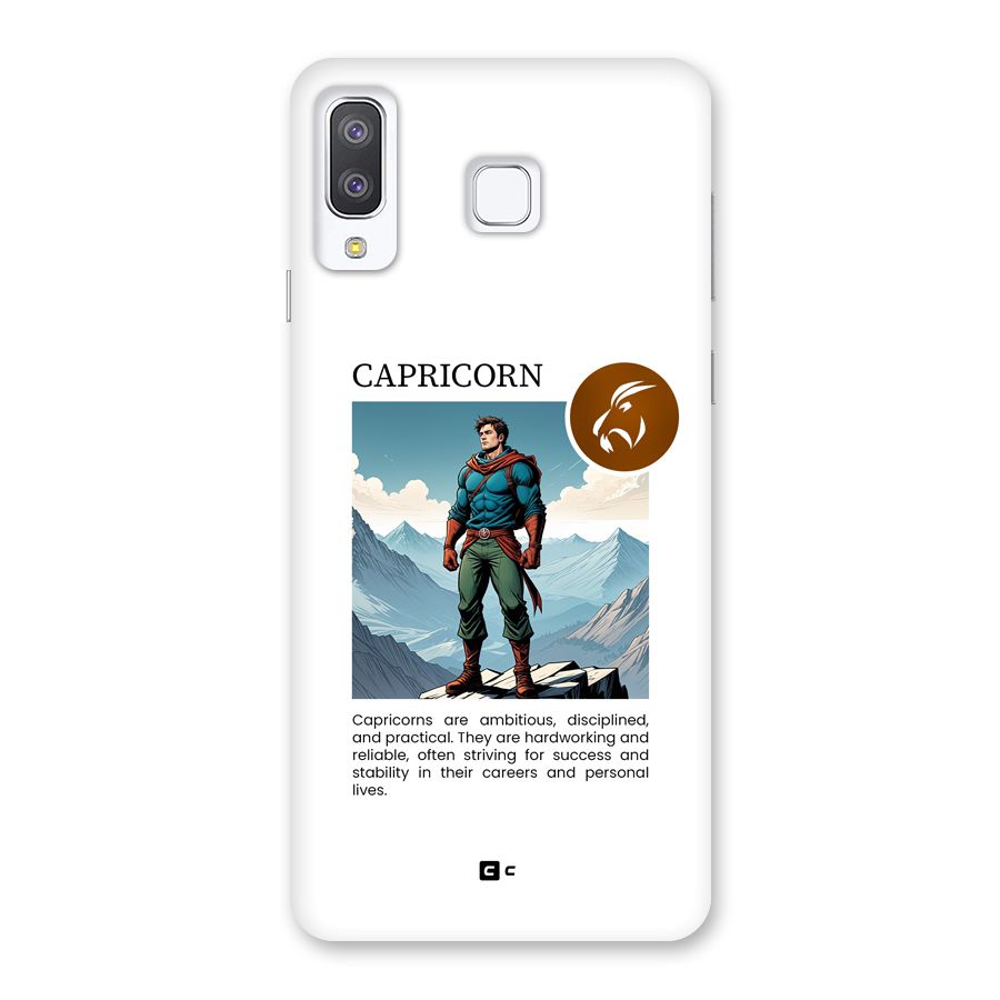 Clever Capricorn Back Case for Galaxy A8 Star