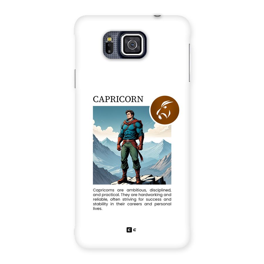 Clever Capricorn Back Case for Galaxy Alpha