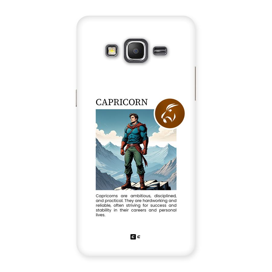 Clever Capricorn Back Case for Galaxy Grand Prime