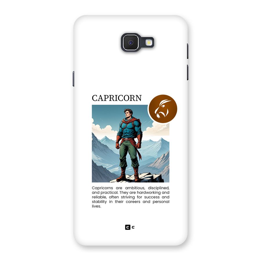 Clever Capricorn Back Case for Galaxy J7 Prime