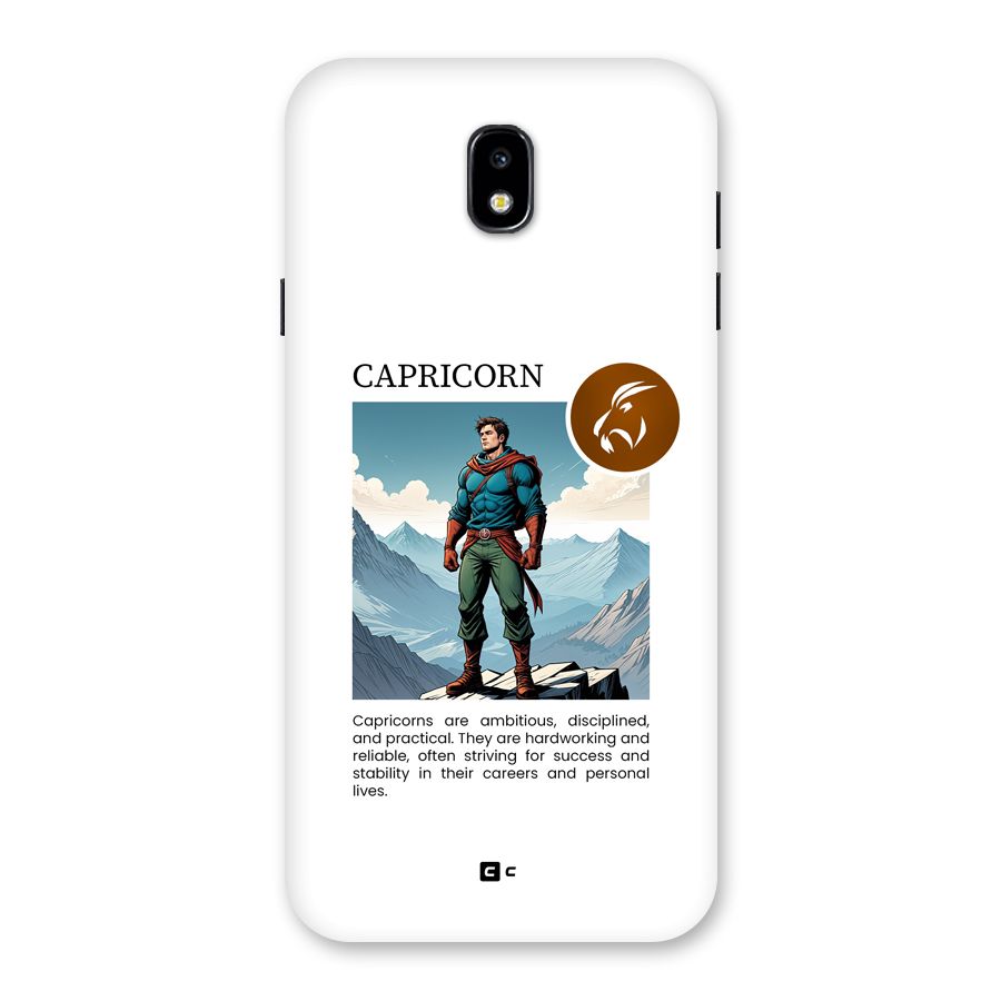Clever Capricorn Back Case for Galaxy J7 Pro