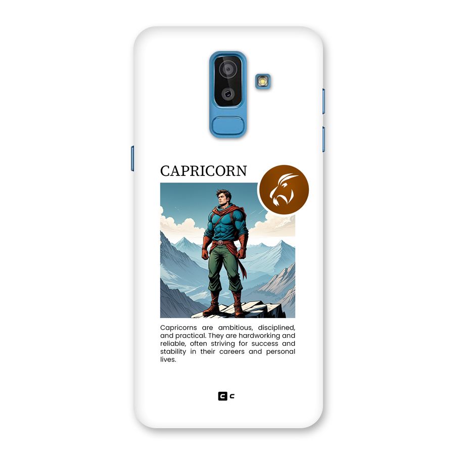 Clever Capricorn Back Case for Galaxy J8