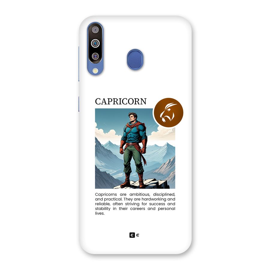 Clever Capricorn Back Case for Galaxy M30