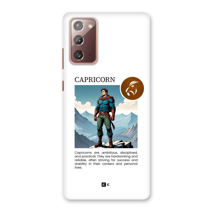 Clever Capricorn Back Case for Galaxy Note 20