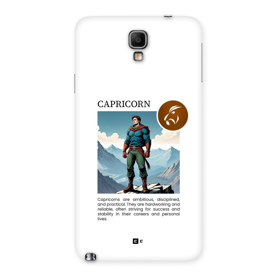Clever Capricorn Back Case for Galaxy Note 3 Neo