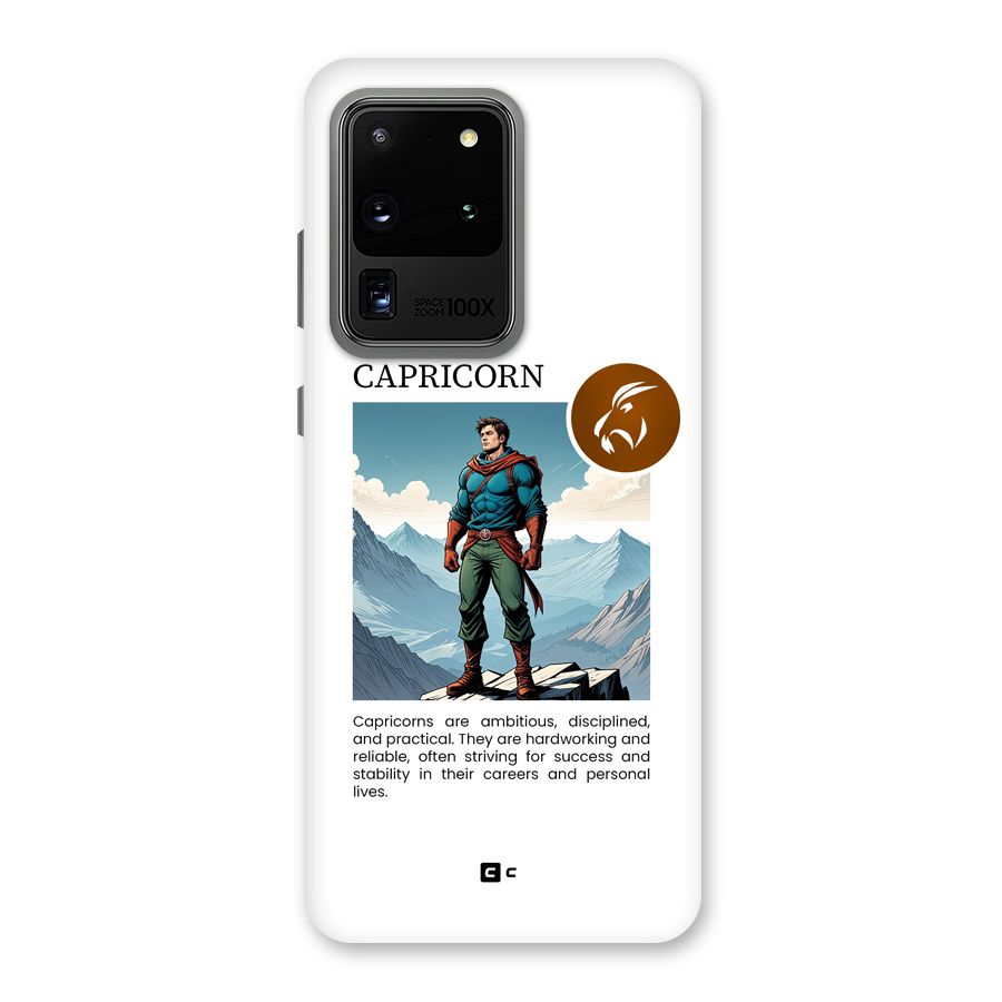 Clever Capricorn Back Case for Galaxy S20 Ultra
