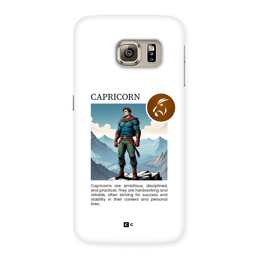 Clever Capricorn Back Case for Galaxy S6 edge