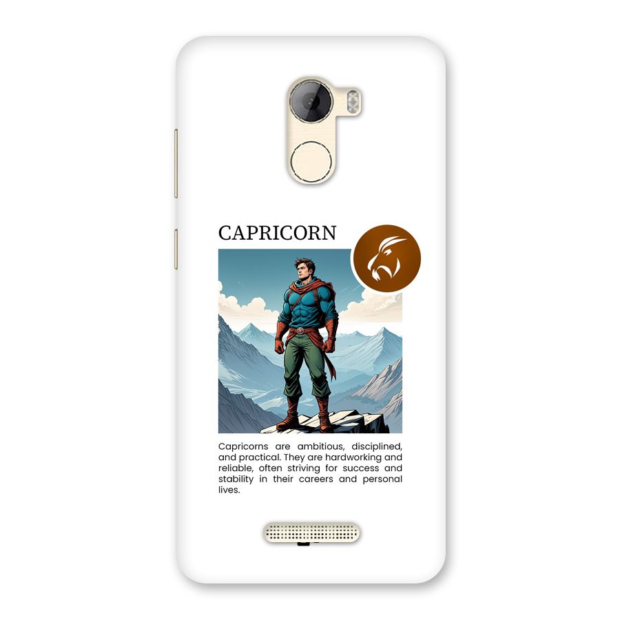 Clever Capricorn Back Case for Gionee A1 LIte