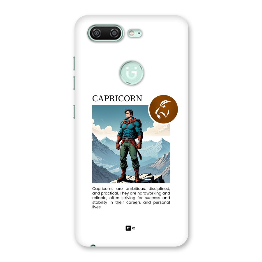 Clever Capricorn Back Case for Gionee S10