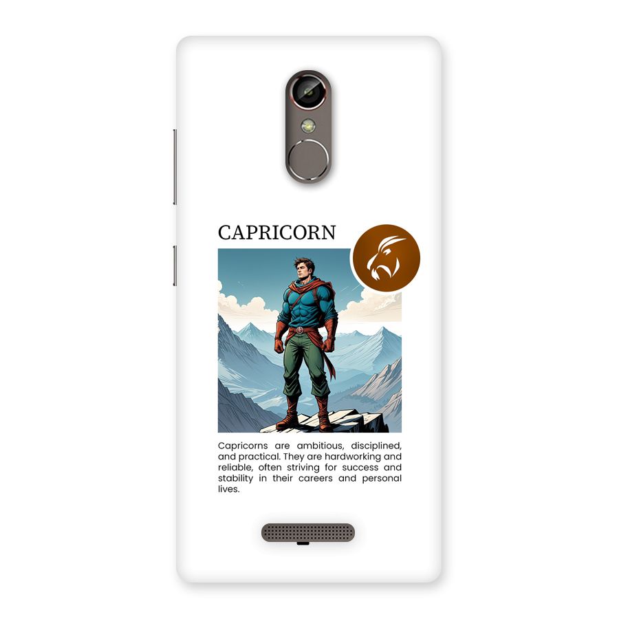 Clever Capricorn Back Case for Gionee S6s