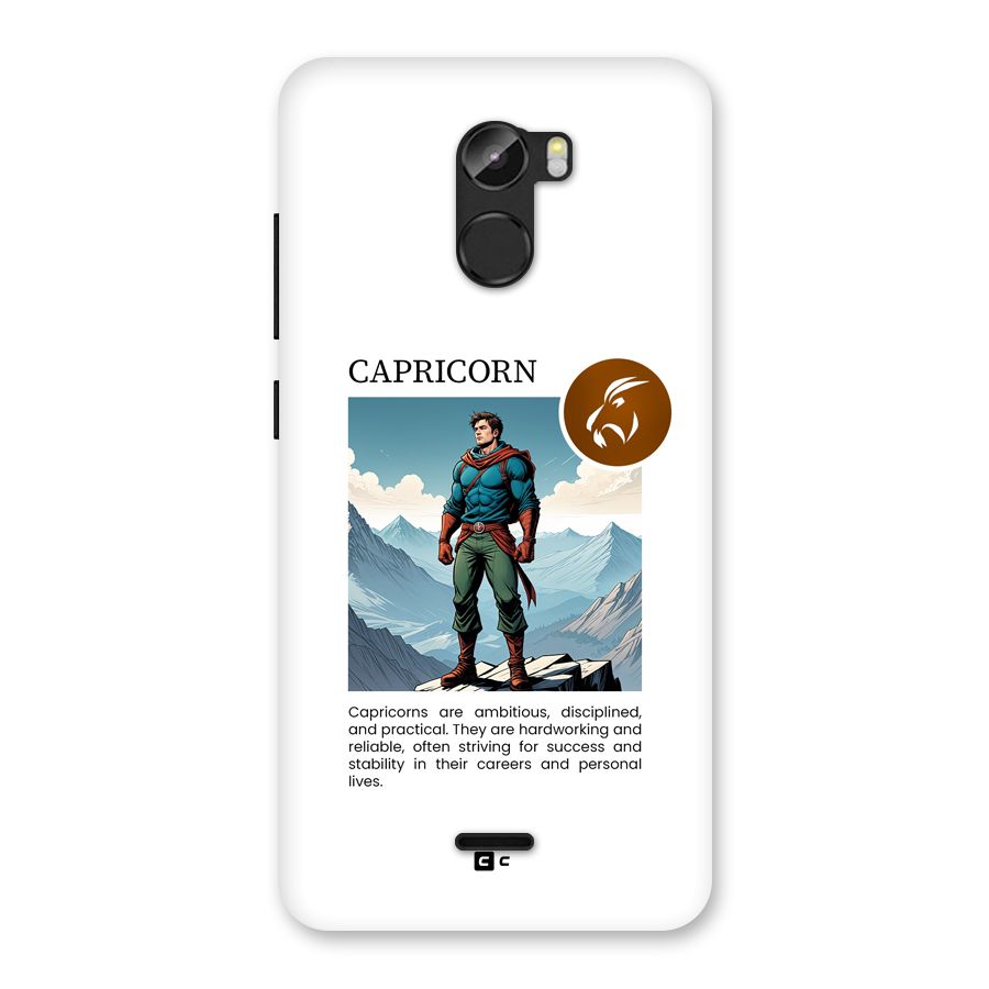 Clever Capricorn Back Case for Gionee X1