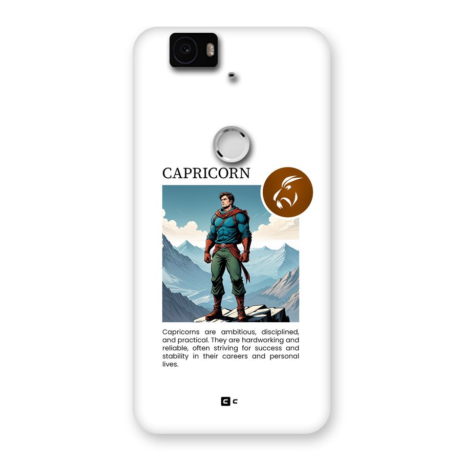 Clever Capricorn Back Case for Google Nexus 6P
