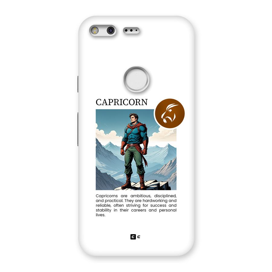 Clever Capricorn Back Case for Google Pixel