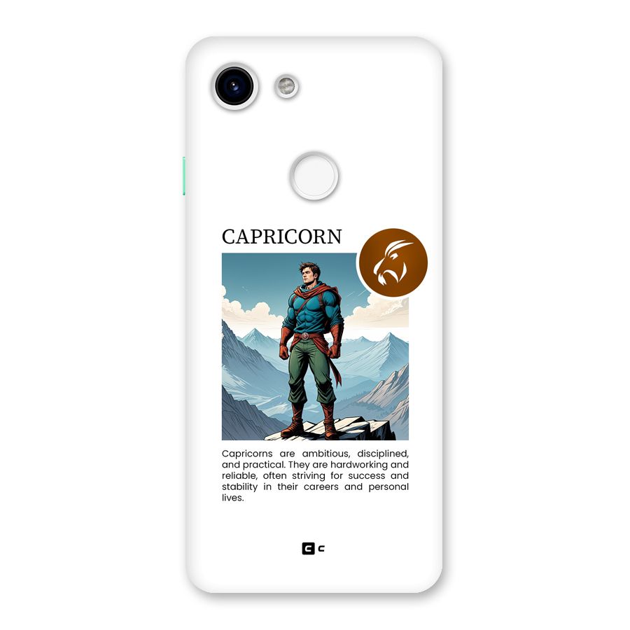 Clever Capricorn Back Case for Google Pixel 3