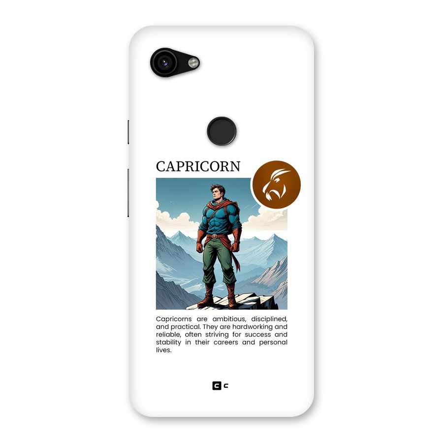 Clever Capricorn Back Case for Google Pixel 3a XL