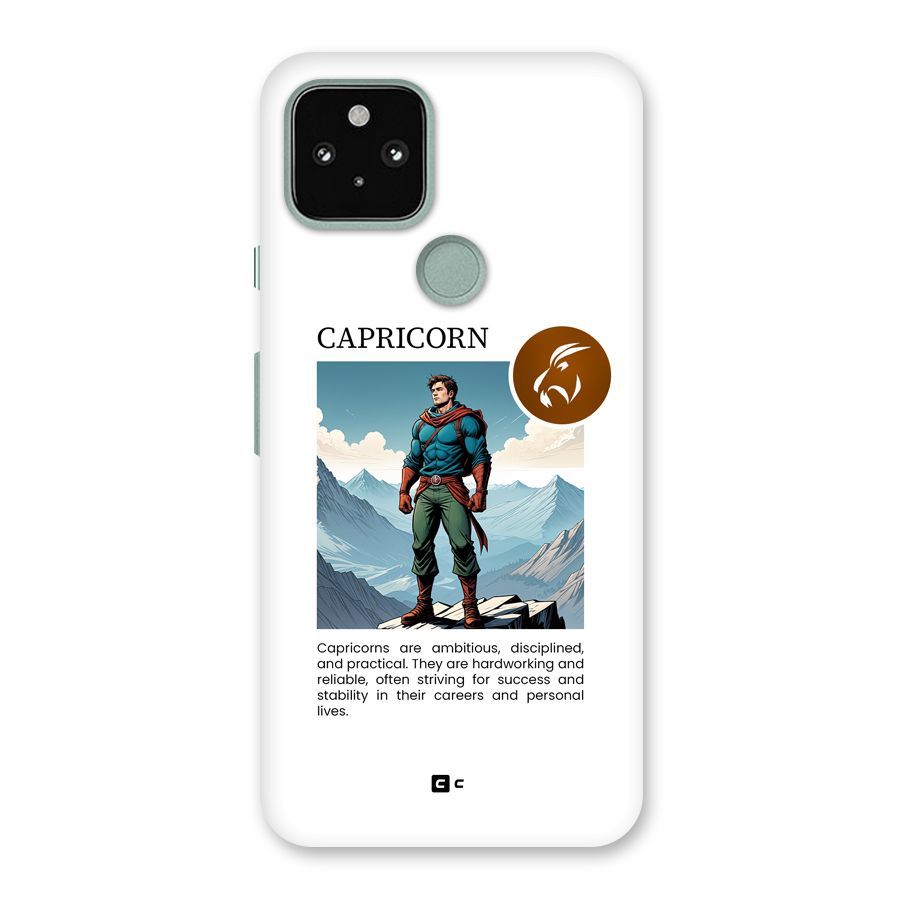 Clever Capricorn Back Case for Google Pixel 5