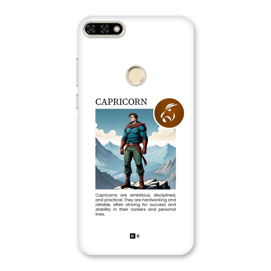 Clever Capricorn Back Case for Honor 7A