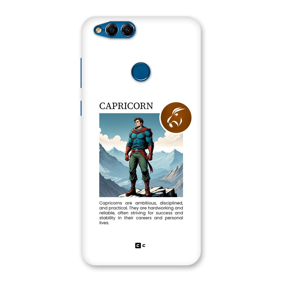 Clever Capricorn Back Case for Honor 7X
