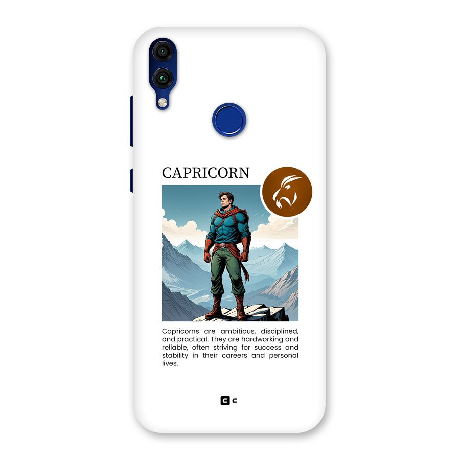 Clever Capricorn Back Case for Honor 8C