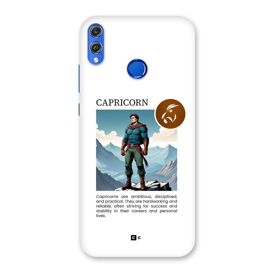 Clever Capricorn Back Case for Honor 8X
