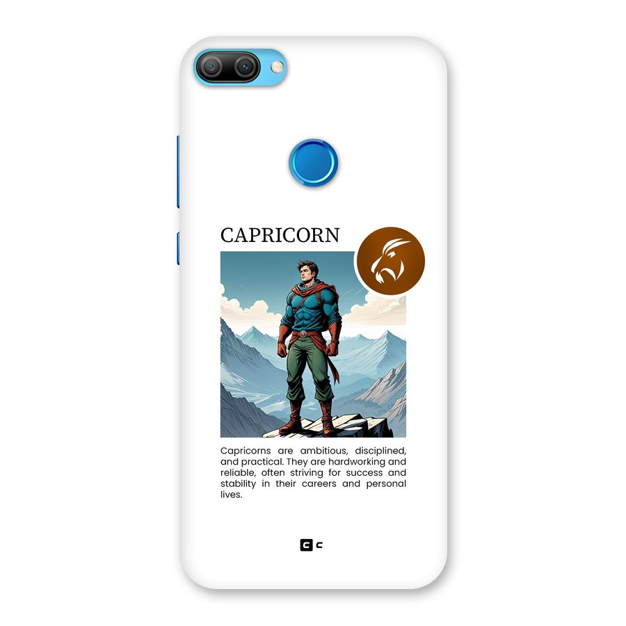 Clever Capricorn Back Case for Honor 9N