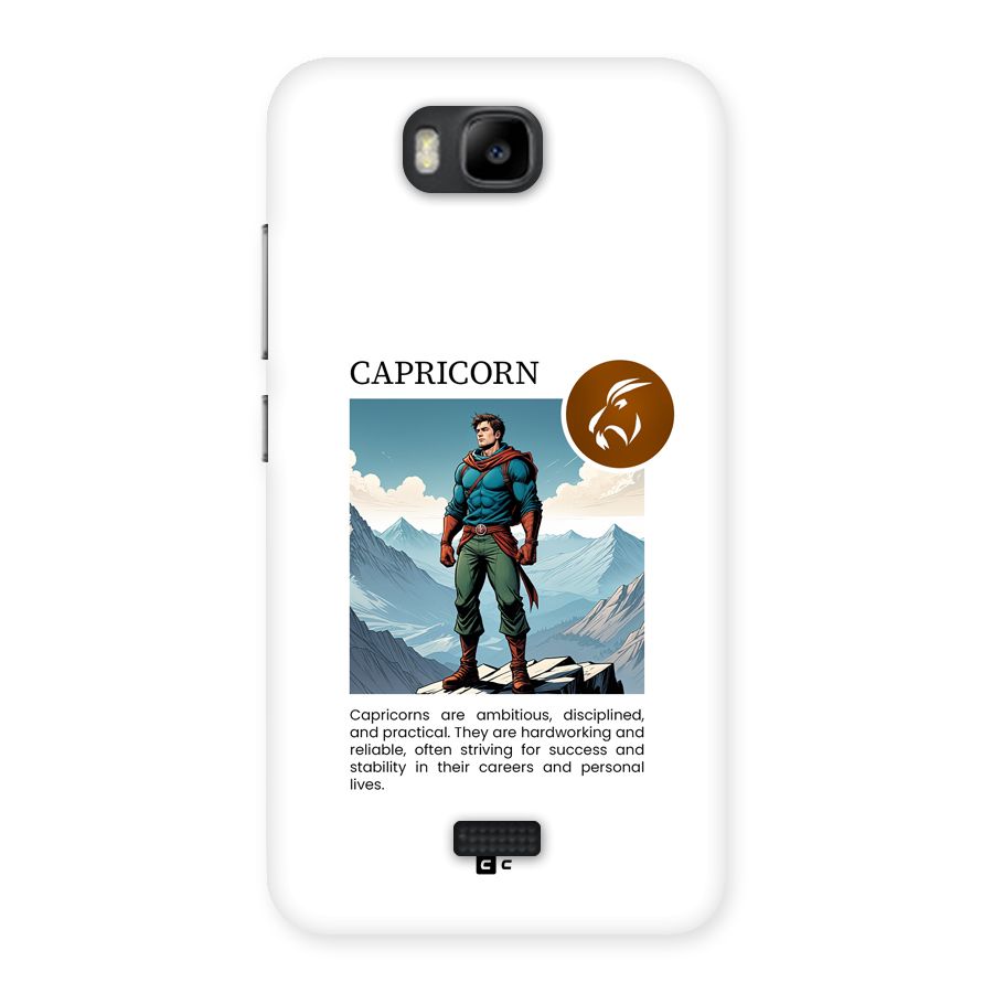 Clever Capricorn Back Case for Honor Bee