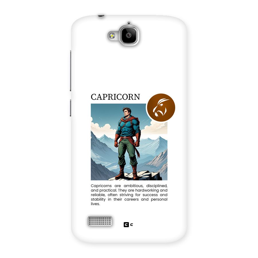 Clever Capricorn Back Case for Honor Holly