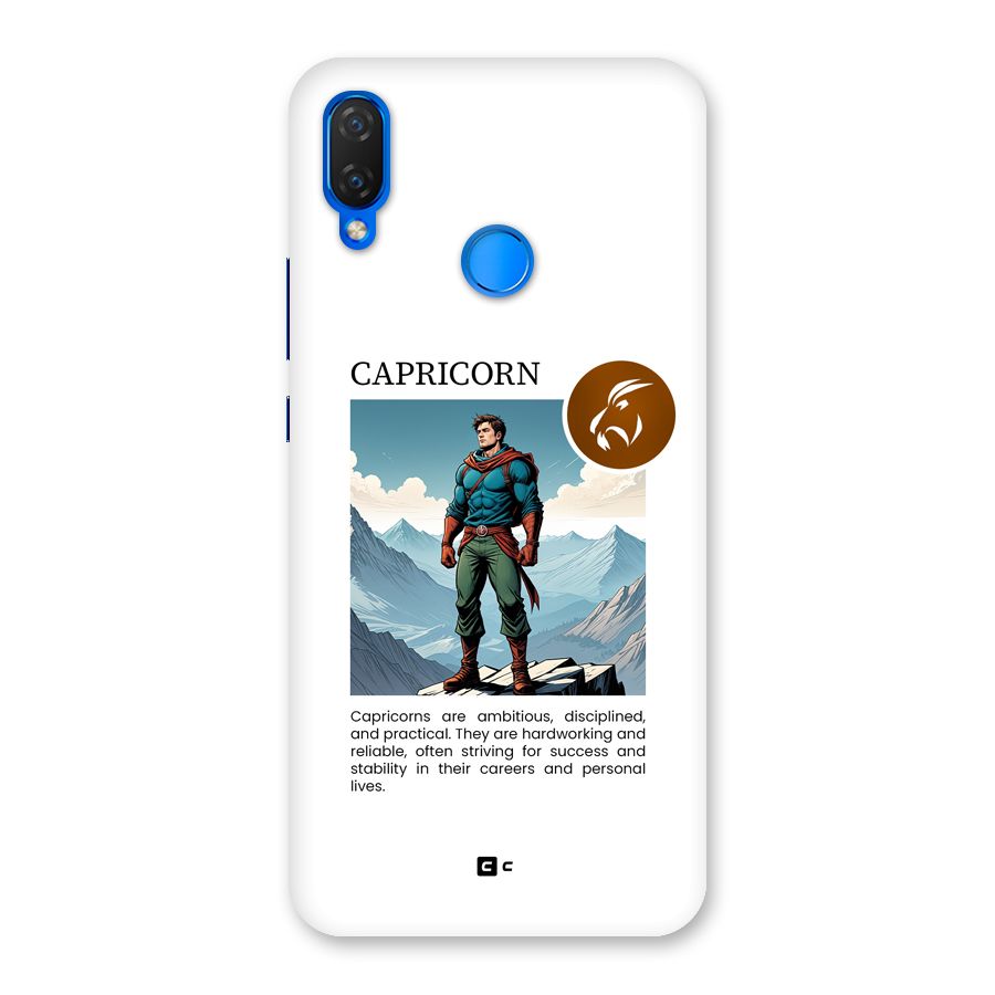 Clever Capricorn Back Case for Huawei Nova 3i