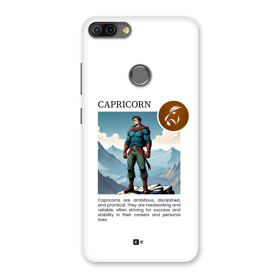 Clever Capricorn Back Case for Infinix Hot 6 Pro