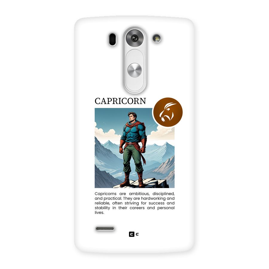 Clever Capricorn Back Case for LG G3 Beat