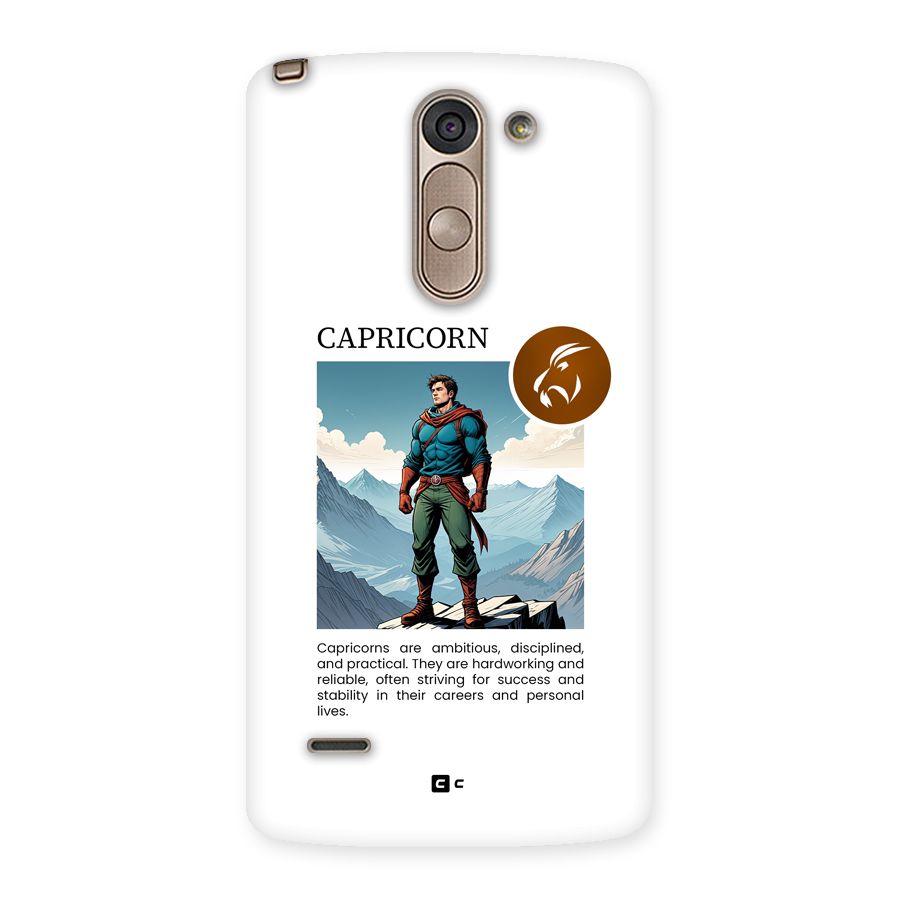 Clever Capricorn Back Case for LG G3 Stylus