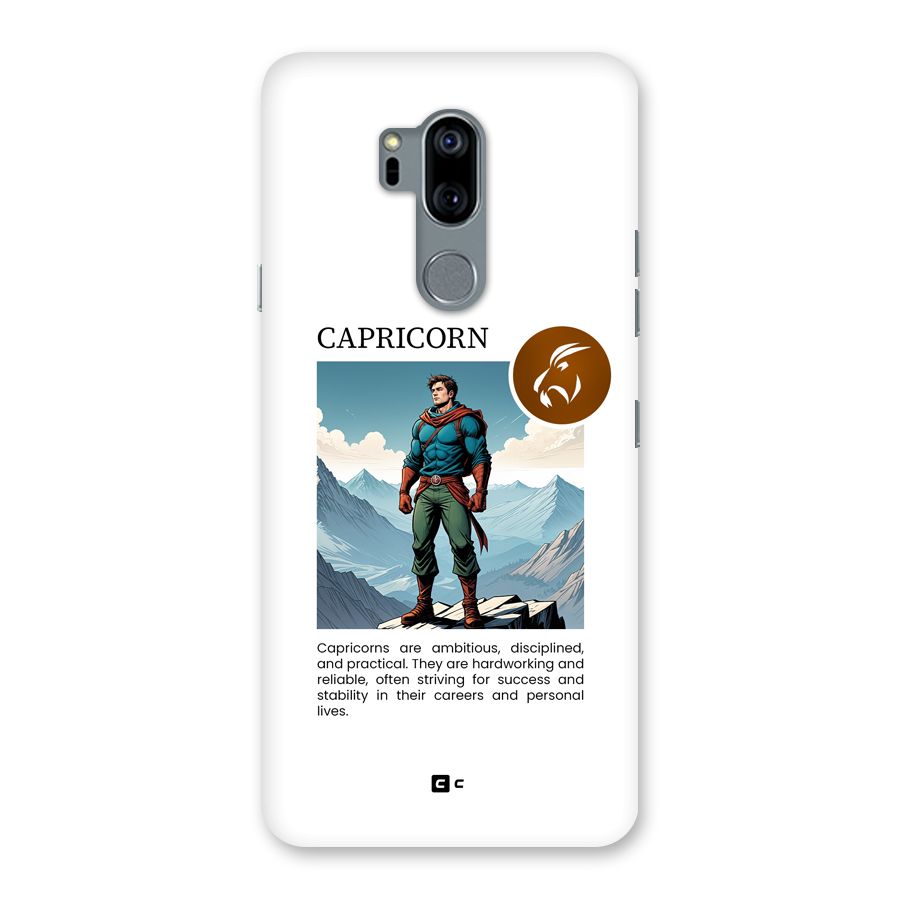 Clever Capricorn Back Case for LG G7