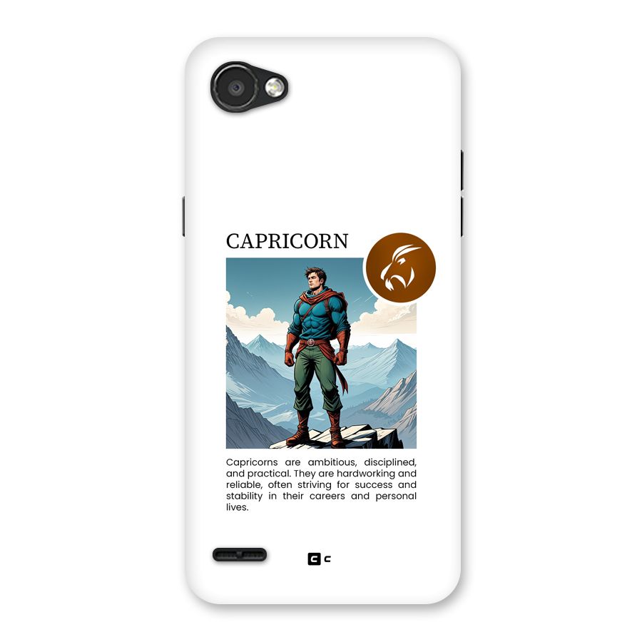 Clever Capricorn Back Case for LG Q6