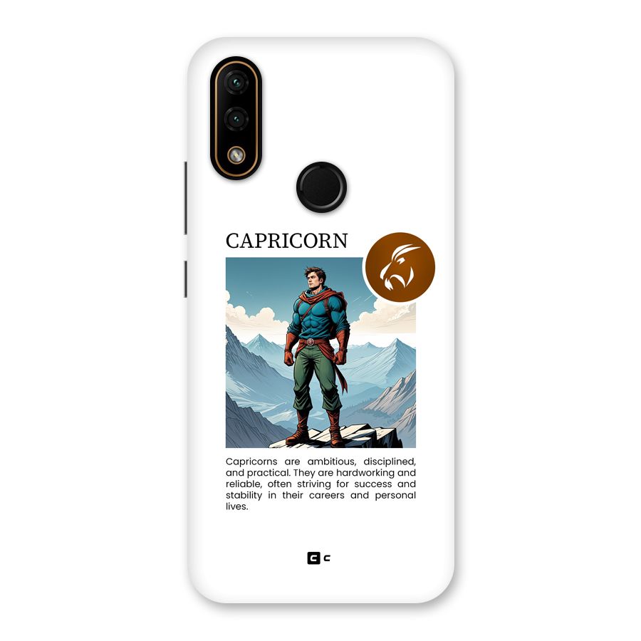 Clever Capricorn Back Case for Lenovo A6 Note