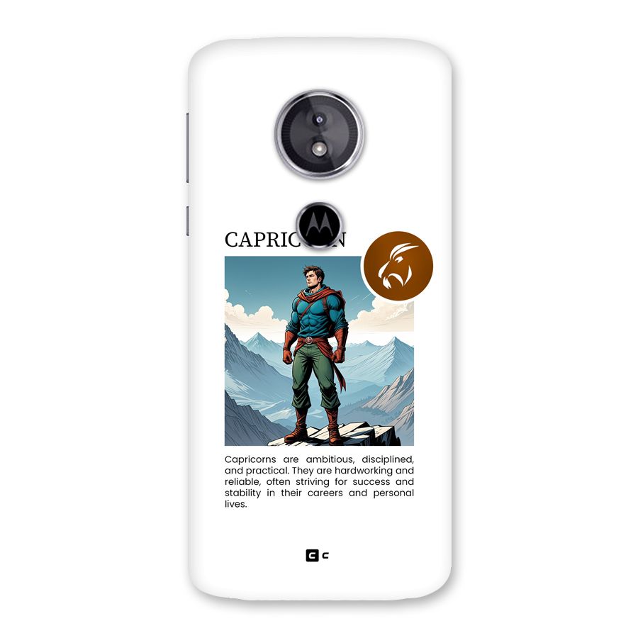 Clever Capricorn Back Case for Moto E5
