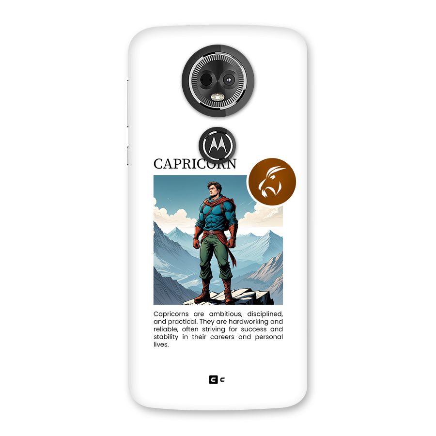Clever Capricorn Back Case for Moto E5 Plus