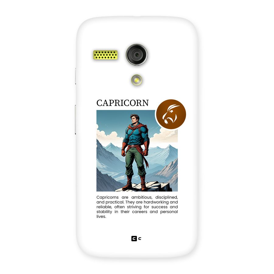 Clever Capricorn Back Case for Moto G