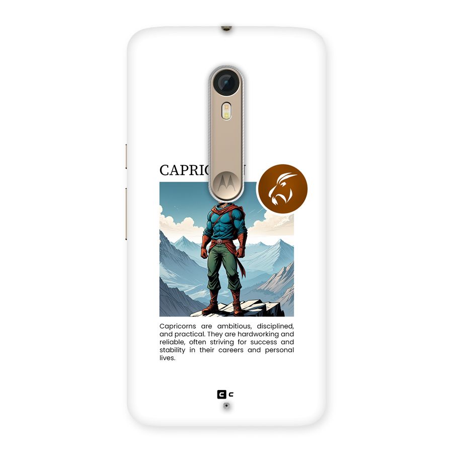 Clever Capricorn Back Case for Moto X Style