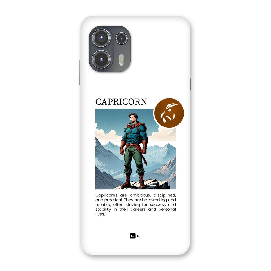 Clever Capricorn Back Case for Motorola Edge 20 Fusion
