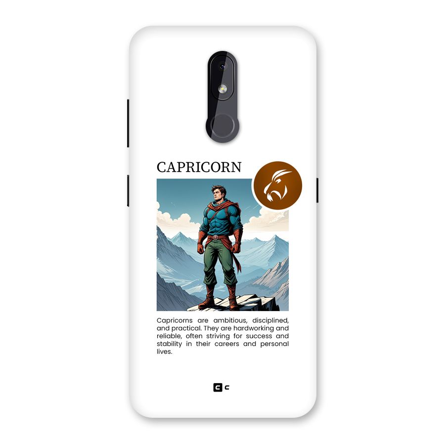 Clever Capricorn Back Case for Nokia 3.2