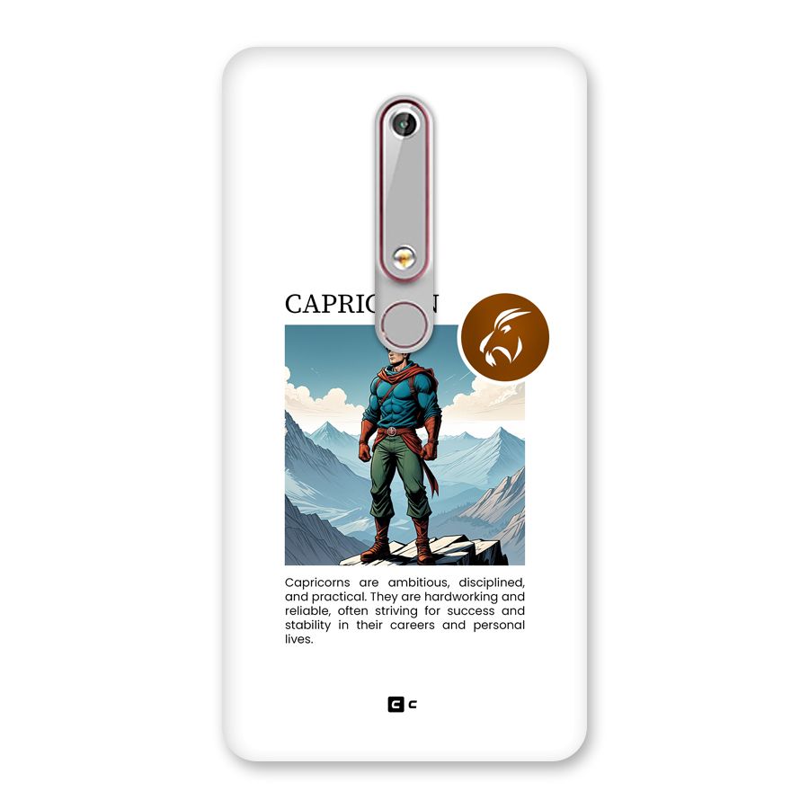 Clever Capricorn Back Case for Nokia 6.1