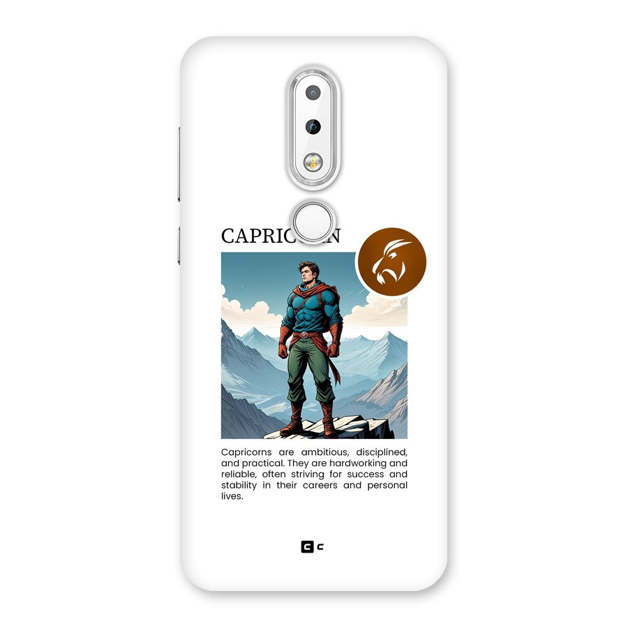 Clever Capricorn Back Case for Nokia 6.1 Plus