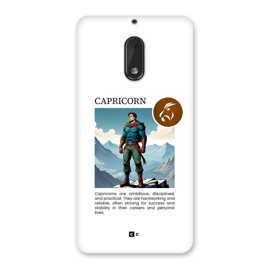 Clever Capricorn Back Case for Nokia 6