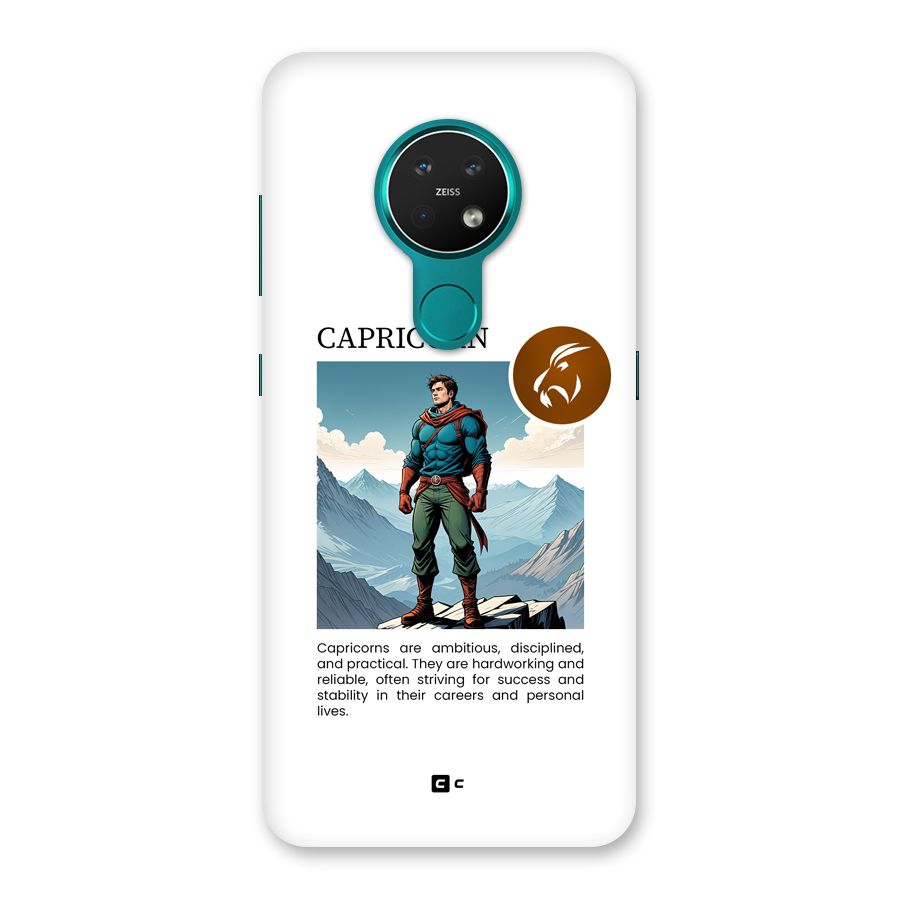 Clever Capricorn Back Case for Nokia 7.2