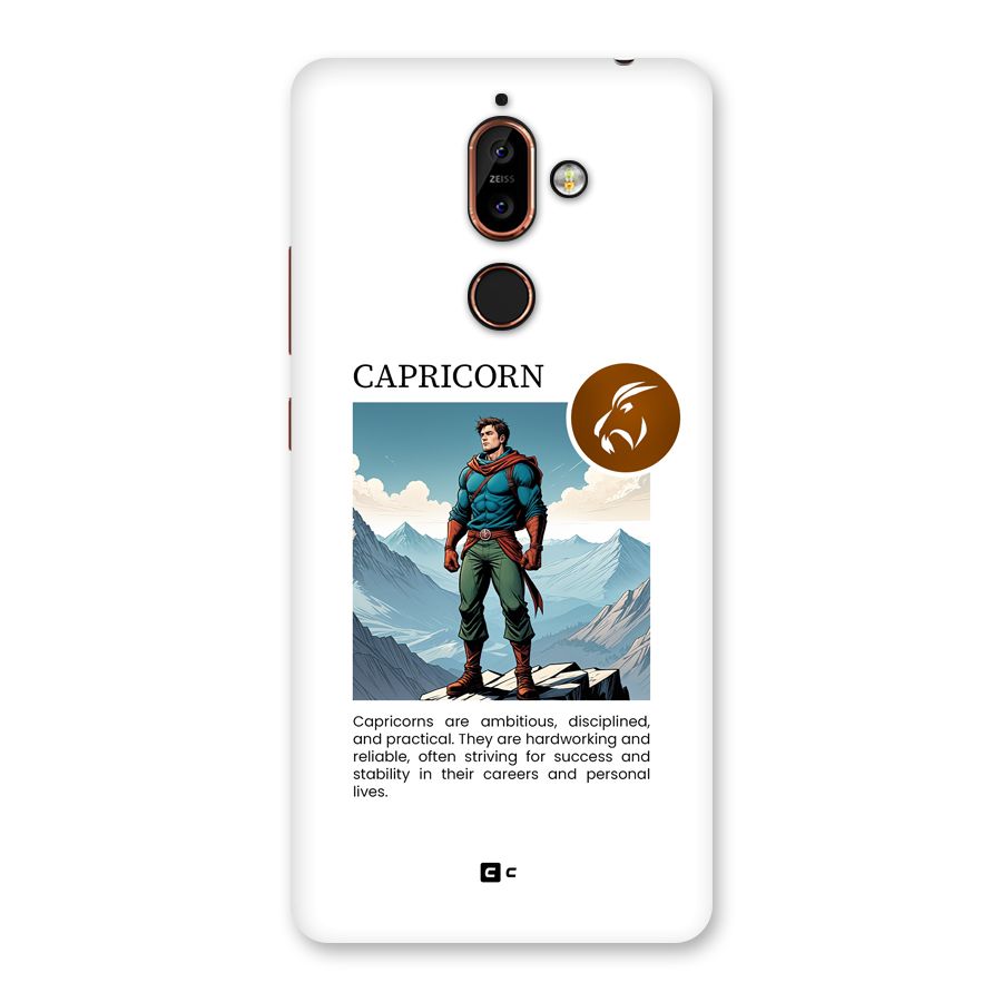 Clever Capricorn Back Case for Nokia 7 Plus